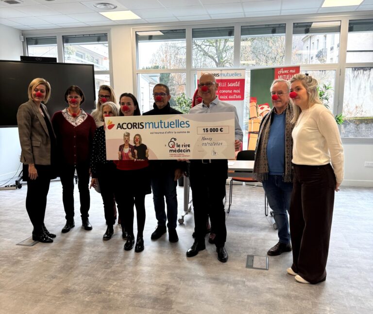 Lire la suite à propos de l’article Acoris Mutuelles renouvelle son engagement avec Le Rire Médecin !